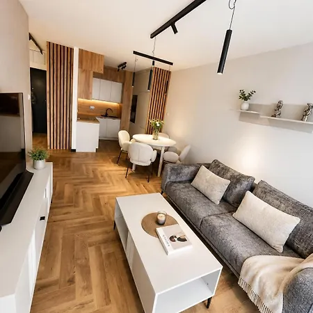 公寓 Mieszczanska Residence - Centrum, Free Parking, Ac, Sauna, Gym & Salt Cave *
